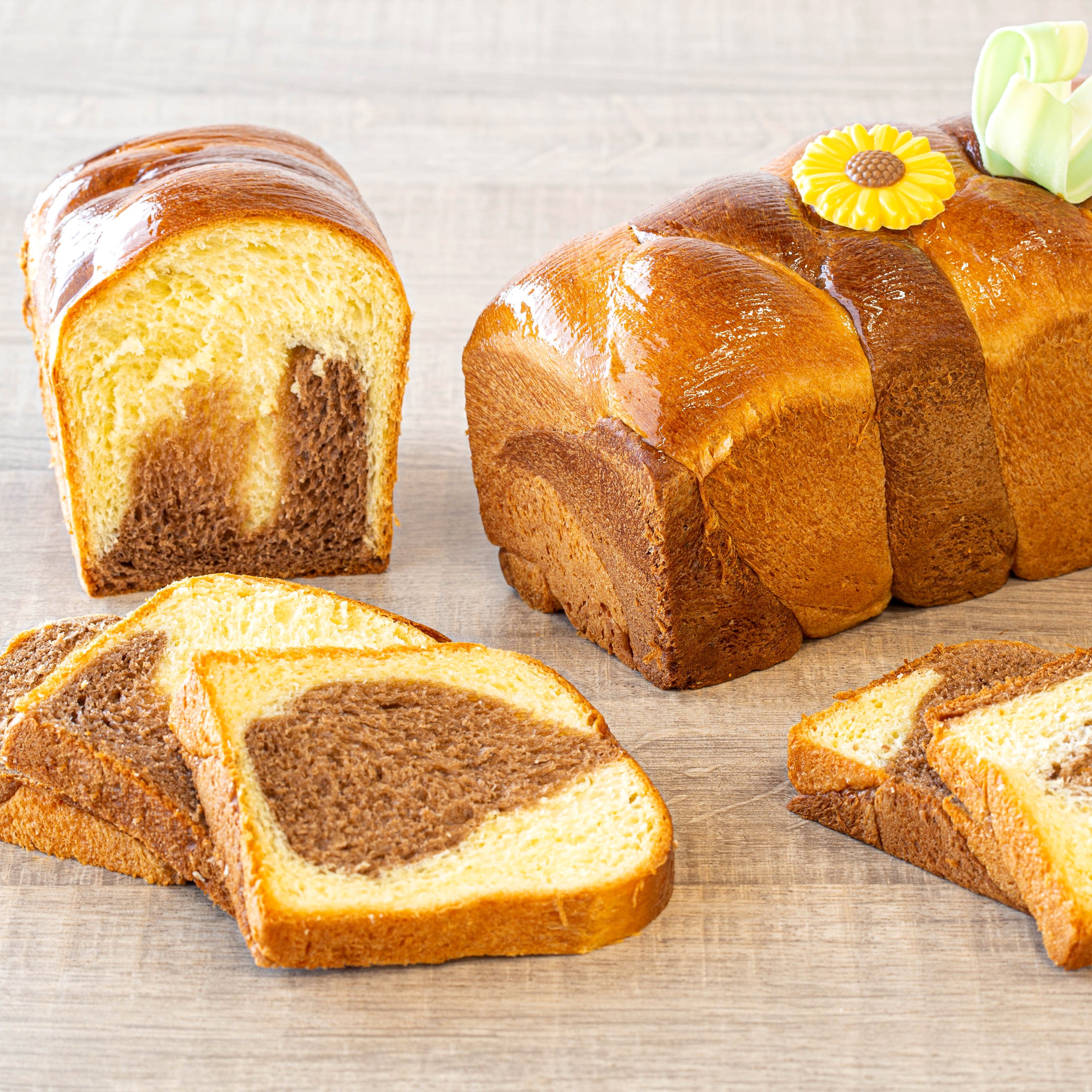 BRIOCHE IN CASSETTA BICOLORE (DOLCE FORNO MAESTRO)